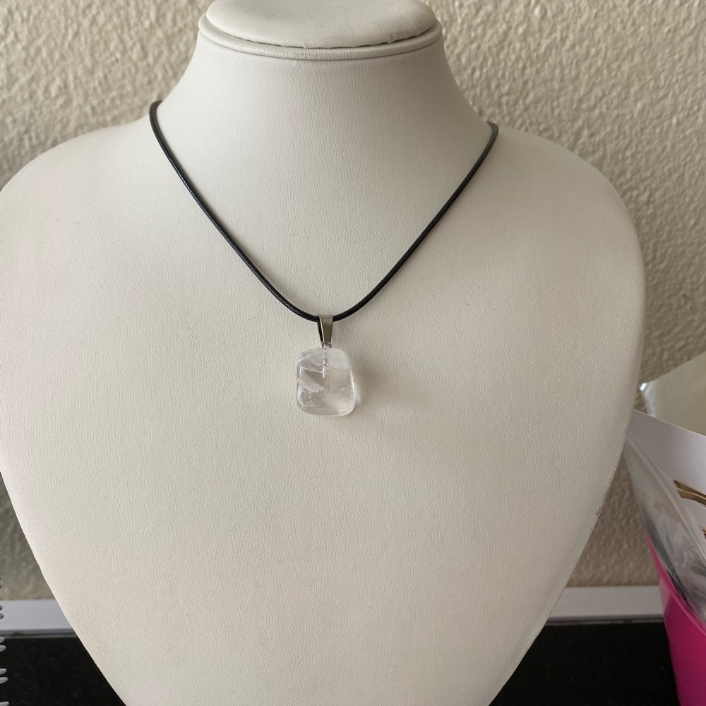 On The Rocks 🧊 Crystal Necklace - Picture 2 of 2